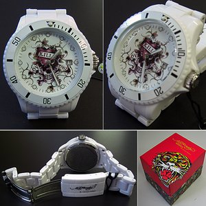 エドハーディー　エド・ハーディー 時計 Ed Hardy 腕時計 VIP(ビップ) -Vip_Love Kills Slowly 【VP-WH】