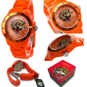 エドハーディー　エド・ハーディー 時計 Ed Hardy 腕時計 VIP(ビップ) -Vip_Love Kills Slowly 【VP-OR】