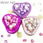 deux lux デュラックス ミニポーチ コインケース キラキラビジュー 【DL1109-120K】 ピンク