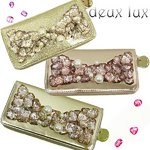 deux lux デュラックス 長財布 ウォレット キラキラビジュー 【DL1109-123K】 ゴールド