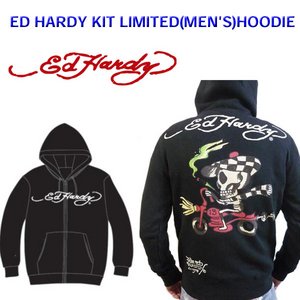 Ed Hardy（エドハーディー） メンズ パーカー ED HARDY KIT LIMITED HOODIE SPEEDY スビーディー 【M08LMT103】 S