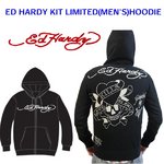 Ed Hardy（エドハーディー） メンズ パーカー ED HARDY KIT LIMITED HOODIE LKS ラブキル 【M08LMT052】 L