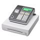 カシオ(CASIO)レジスター 本体 NL-300(TE-340同等品) シルバー【ロールペーパー5巻、PC接続ケーブルパターンBセット】