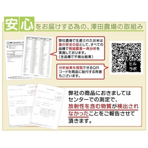 【お試しにも！平成22年産新米】 澤田農場の新潟県上越産コシヒカリ白米 5ｋｇ