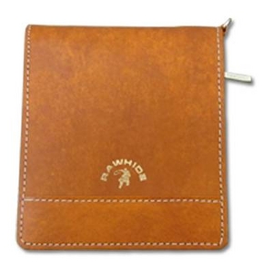 リング付きラウンド札入れ キャメル