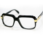 Cazal�i�J�U�[���j �T���O���X 607 �����ŁiBlack x Gold x Clear�j �摜2