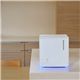 アピックス スチーム式アロマ加湿器 CUBE AHD-030 ホワイト - 縮小画像3