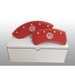 フォルクスワーゲン　VW 　ブレーキキャリパー　カバー　レッド