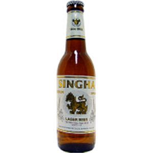 タイ産ビール シンハー 瓶 330ml×24本 - 拡大画像