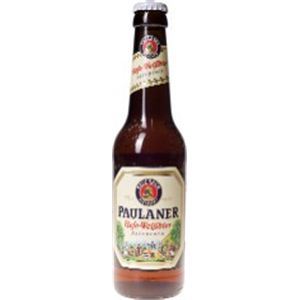 ドイツ産ビール パウラーナー ヘフェ ヴァイスビア 瓶 330ml×24本 - 拡大画像
