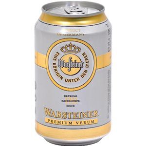 ドイツ産ビール ヴァルシュタイナー 缶 330ml×24本 - 拡大画像