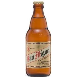 フィリピン産ビール サンミゲール 瓶（紙ラベル） 355ml×24本 - 拡大画像