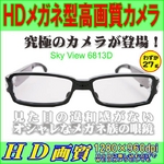 【電丸】HDメガネ型高画質カメラ【sky view 6813D】
