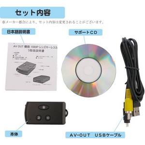 偽札判別（紫外線LED）機能も搭載したスパイカメラの画像