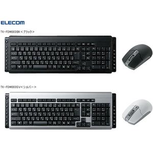 ELECOMʥ쥳TK-FDM003BK 27MHz磻쥹ե륭ܡɡޥ SVС2