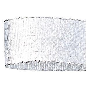 青山リボン ハニーメタル 24mm×30m 2754-03シルバー - 拡大画像