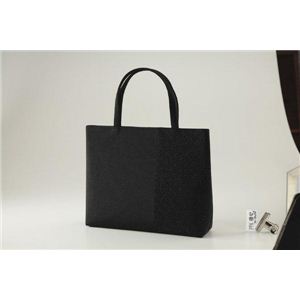 P82-1638 印伝調横型フォーマルバッグ - 拡大画像