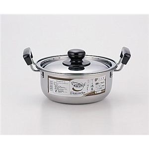 SH9858 煮もの鍋 満菜 両手鍋18cm - 拡大画像