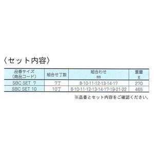 ӥ͡7ȥå SBCSET73