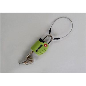 TSAミニワイヤーLW10センチ＆トラベルパス（カーキ）セット グリーン