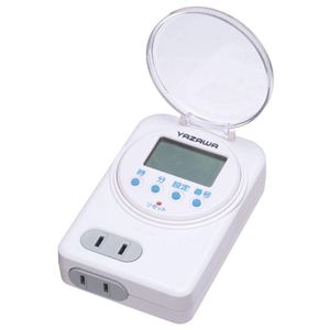 デジタルタイマーコンセント2個口 HTM200WH