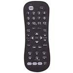 地デジ対応 テレビ・ビデオ・DVD防滴リモコン ブラック RC19BK