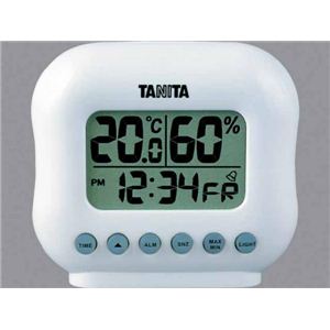 タニタデジタル温湿度計 TT532 ホワイト