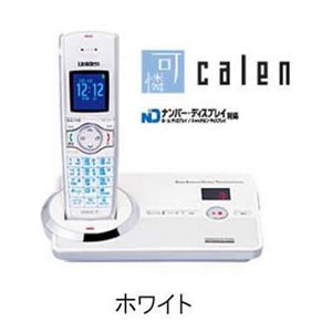 unidenユニデン コードレス電話機（子機1台） DECT3080 W（ホワイト）