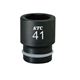KTC 19.0sq.インパクトレンチ用ソケット(標準) 46mm ピン・リング付 BP6-46P