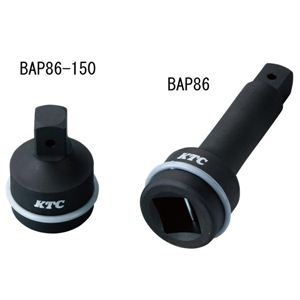 KTC 25.4sq.インパクトレンチ用アダプタ150mm BAP86-150