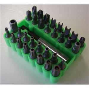 TOOL×2セキュリティビットセット SB-33