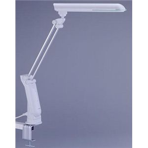 ツインバード LK-H381PW アーム型タッチインバータ蛍光灯 アーバンフォルムi-EX パールホワイト  - 拡大画像