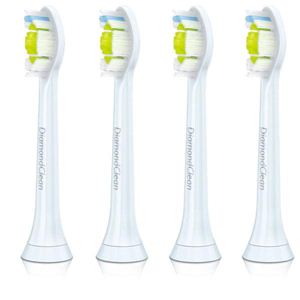 HX6064／05 フィリップス ソニッケアー ダイヤモンドクリーン用交換スタンダードブラシ 4本  - 拡大画像