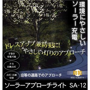 ソーラーアプローチライトSA-12  - 拡大画像