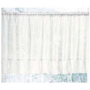 川島織物セルコン スタイルカーテン ルシェ カフェカーテン 190×75 アイボリー DH1210D - 拡大画像