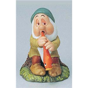 白雪姫と7人のこびと ガーデンフィギュア ねぼすけ KD-385 - 拡大画像