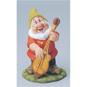 白雪姫と7人のこびと ガーデンフィギュア 先生 KD-381 - 拡大画像