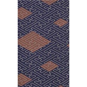 藍小紋501 コタツカバー 200×200cm （2） 7501560 - 拡大画像