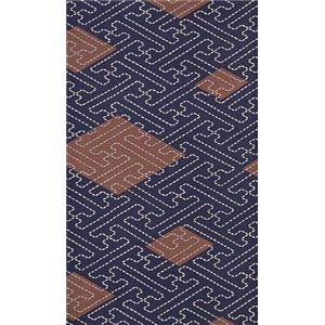 藍小紋501 コタツカバー 200×250cm （2） 7501570 - 拡大画像