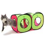 D-カルチャー SPORT PET（スポーツペット） キャットプレイキューブ 5780750-6（ピンク）