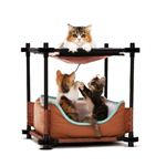 5780920-0 D-カルチャー SPORT PET（スポーツペット） キャットシティ コージーベッド