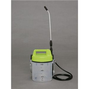アイリスオーヤマ 電池式噴霧器 グリーン／クリア IR-N3000