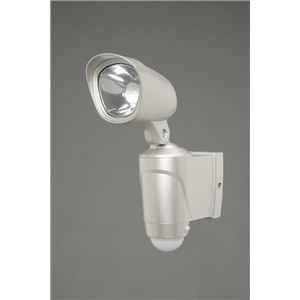 アイリスオーヤマ 乾電池式LEDセンサーライト シャイングレー LSL-3S2