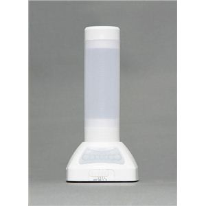 アイリスオーヤマ 充電式LEDセンサーライト ホワイト TSL-05J