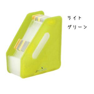 セマック ドキュメントスタンド ポストカードタテ 10冊セット MA-3070-33ライトグリーン