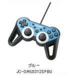 PlayStation(R)3用USBタフゲームパッド JC-GMU3312SPBUブルー