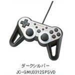 PlayStation(R)3用USBタフゲームパッド JC-GMU3312SPSVDダークシルバー