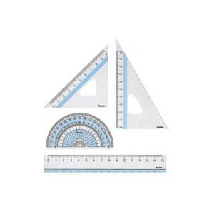 AJT421 定規セット 5セット【文房具・事務用品】