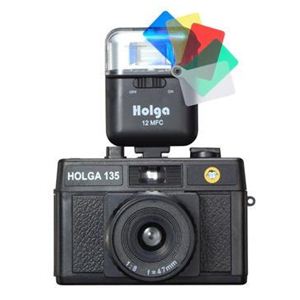 HOLGA135CUCFSET HOLGA（ホルガ）トイカメラ HOLGA135カラーフラッシュセット（クローズアップレンズ付き）HOLGA135CUCFSET【カメラ・カメラ周辺機器】 - 拡大画像