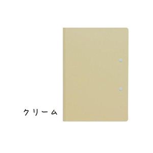 パピエリ A5クリップファイル（ダブル） A5 10冊セット FB-2033-52クリーム